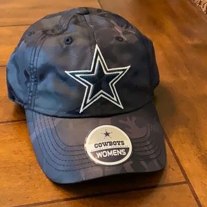 Women’s Dallas Cowboys Blue Camo Hat